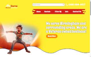 Airborne Bounce Adventure website