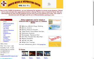 Chinese Herbs Acupuncture Center website