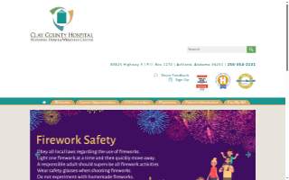 Clay County Hospital website