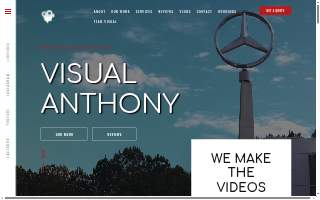 Visual Anthony, LLC website
