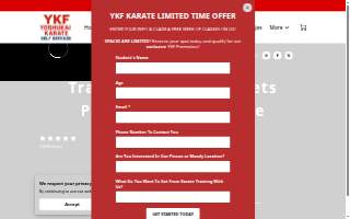 YKF Karate website