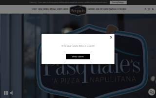 Pasquale's Pizza & Pasta of Cullman website