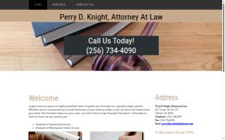 Perry D Knight Attorney At Law website