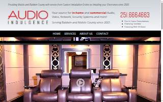 Audio Indulgence website
