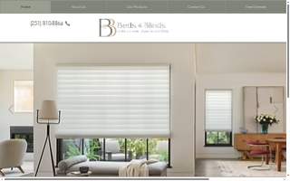 Beds & Blinds website