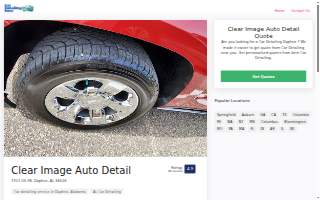 Clear Image Auto Detail website