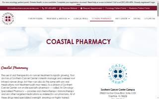 Coastal Pharmacy website