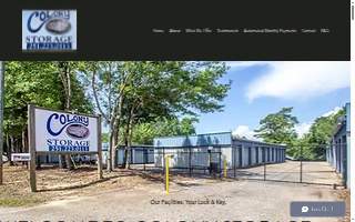 Colony Storage website