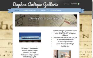 Daphne Antique Galleria website