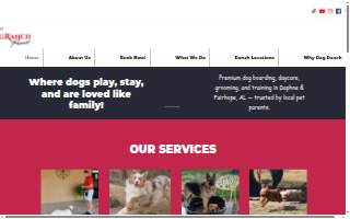 Dog Ranch Resort website
