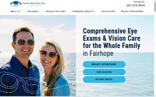 Eastern Shore Eye Care website