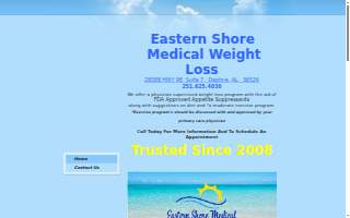 Eastern Shore Medical Weight Loss website