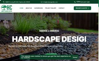 HC Lawn & Garden Design LLC. website