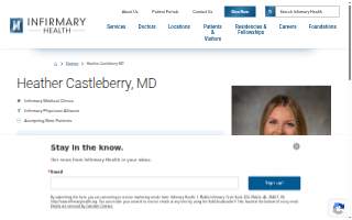 Heather Castleberry, M.D. website