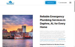 High Priority Plumbing and Services, Inc. website