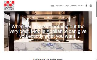 Mobile Appliance of Daphne website