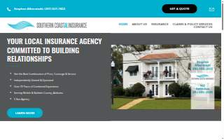Southern Coastal Insurance website