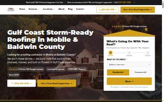 Southern Roofing Systems of Daphne website