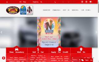 Sport Center Imports website