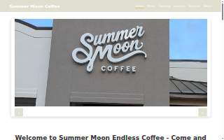 Summer Moon Coffee website