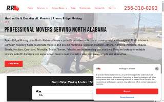 Rivers Ridge Moving & Labor website