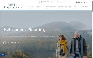 The Albany Group website