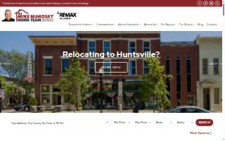 The Mike Manosky Home Team at REMAX Alliance website