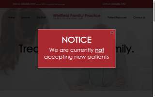 Whitfield Family Practice LLC website
