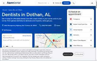 Aspen Dental - Dothan website