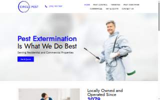 Circle Pest, LLC website