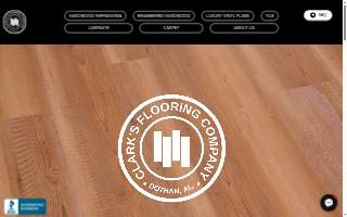 Clark's Hardwood Flooring website
