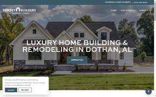 Dorsey Builders website