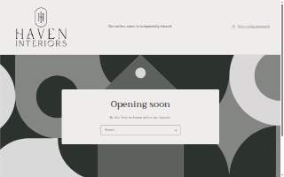 Haven Interiors website