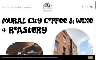 Mural City Coffee Company website