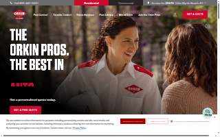 Orkin website