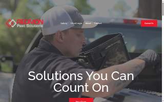 Redmon Pest Solutions website