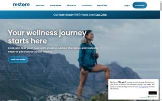 Restore Physical Therapy website