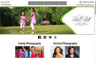 Short Stuff Photography-Dothan, AL Headshot & Portrait Photographer website