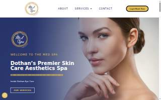 The Med Spa website