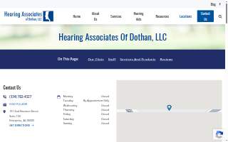 Hearing Associates of Dothan, LLC - Enterprise website
