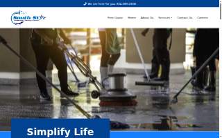 South Star Cleaning website