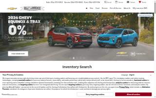 Billy Lawrence Chevrolet Service website