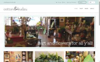 Cotton & Kudzu website