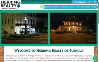 Herring Realty website