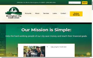 Birmingham City Credit Union website