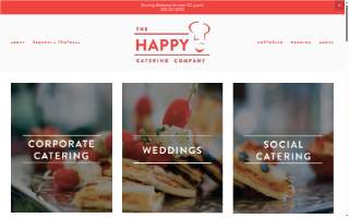 The Happy Catering Co of Fairfield website