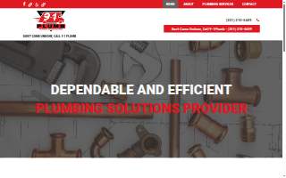9-1 Plumb, Plumbing & Drain Cleaning LLC website