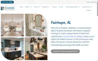 Coastal Stone & Cabinetry website