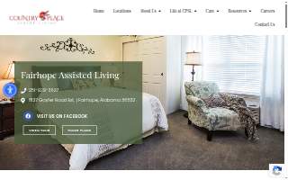 Country Place Senior Living Of Fairhope website