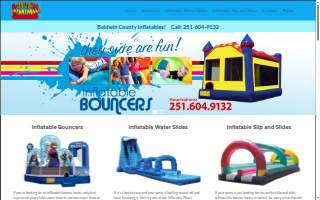Drop Zone Inflatables website